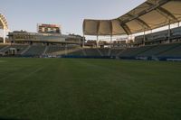 Soccer Stadium in Los Angeles: Clear Skies for the Game