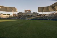 Soccer Stadium in Los Angeles: Clear Skies for the Game