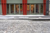 Soho's Classic Architecture: A Red Building in the Heart of New York