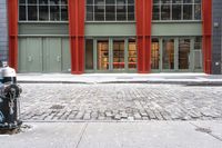 Soho's Classic Architecture: A Red Building in the Heart of New York