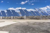 Solar Panels on Road in Spain Landscape 001