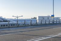 Songpa-gu Seoul Bridge Road with Guard Rails