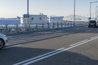 Songpa-gu Seoul Bridge Road with Guard Rails 004