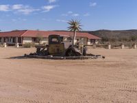 South Africa Desert Landscape with Clear Skies