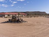 South Africa Desert Landscape Clear Skies 003