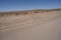 South Africa's Desert Plateau: Under a Clear Sky