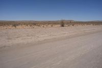 South Africa's Desert Plateau: Under a Clear Sky