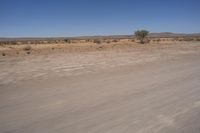 South Africa's Desert Plateau: Under a Clear Sky