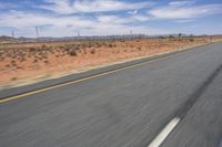 South Africa Landscape with Clear Sky and Motion Blur