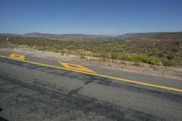 South Africa Landscape with Clear Sky and Mountain