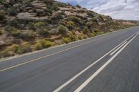 South Africa Landscape: Yellow Desert and Majestic Mountains