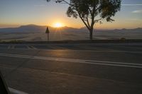 South Africa: Mountain Sunrise on the Road