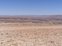 South African Desert Landscape Overlook 003