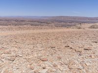 South African Desert Landscape Overlook 004