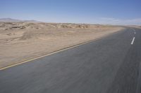 South African Desert Plain: Clear Sky and Vast Landscape