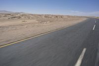 South African Desert Plain: Clear Sky and Vast Landscape