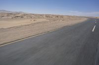 South African Desert Plain: Clear Sky and Vast Landscape