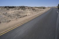 South African Landscape: Clear Sky and Endless Road