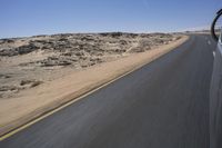 South African Landscape: Clear Sky and Endless Road