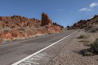 Southwest Landscape: Clear Sky and Majestic Mountains