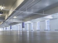 a building is empty and ready for use by workers as long as it does not require a ceiling