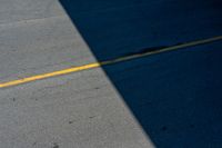 a parking garage with a lot of space and the yellow lines are painted across the ground