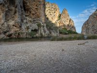 Spain's Balearic Islands: Rock Wall Canyon Views