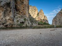 Spain's Balearic Islands: Rock Wall Canyon Views