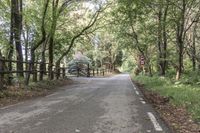 Spain Barcelona Elevated Road Montseny Park