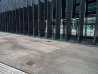 Spain's Business District: Office Buildings with a View of the Clouds