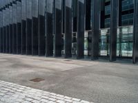 Spain's Business District: Office Buildings with a View of the Clouds