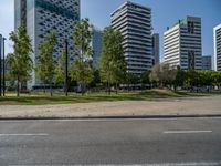 Spain: City Life in a Residential Area