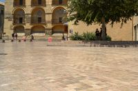Classic Architecture in the City of Spain: A Daytime View