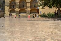 Classic Architecture in the City of Spain: A Daytime View