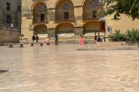 Classic Architecture in the City of Spain: A Daytime View