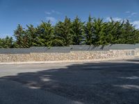 Spain Clear Sky Over Asphalt Road