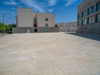 Spain: Clear Sky Over a Modern Office Building