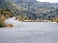 Spanish Coastal Highway: Ocean and Mountain Views