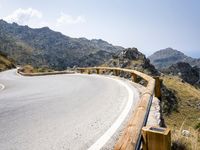Spanish Coastal Highway: Ocean and Mountain Views