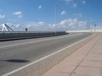 Spain's Coastal Bridge: Urban Landscape Over the Ocean