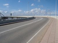 Spain's Coastal Bridge: Urban Landscape Over the Ocean