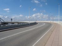 Spain's Coastal Bridge: Urban Landscape Over the Ocean