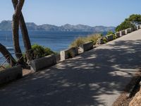 Spain Coastal Road: Clear Sky Along the Coastline