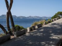 Spain Coastal Road: Clear Sky Along the Coastline