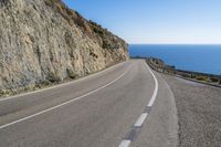 Spain Coastal Road Mountain Landscape 002