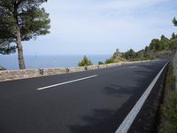 Spain Coastal Road with Mountain Views 003