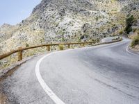 Spain's Coastal Road: A Scenic View of the Ocean