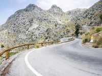 Spain's Coastal Road: A Scenic View of the Ocean