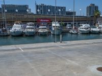 Spain's Coastal Urban Architecture: A Pier Overlooking the Ocean