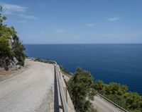 Daytime View of the Ocean and Water in Spain